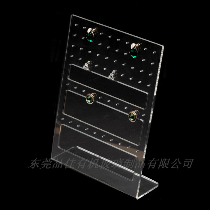 東莞有機(jī)玻璃展示架&nbsp;定制亞克力展示架&nbsp;透明亞克力耳環(huán)架